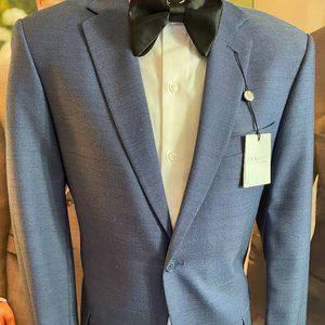 Dusk Blue Suit by Ike Behar
